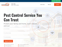 Tablet Screenshot of foundationpestcontrol.com